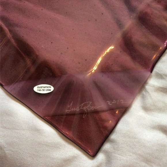 Square Glass Plate - Picture 6 of 7